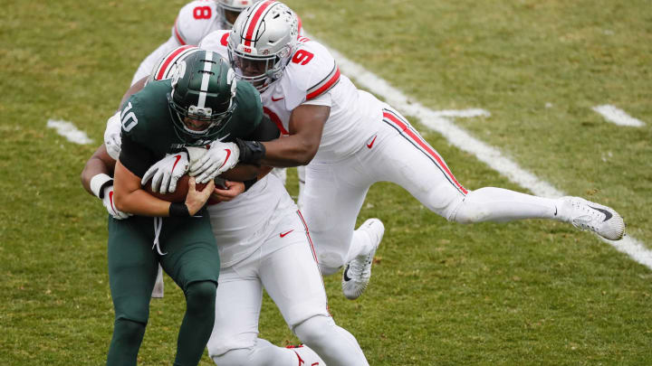 The Ohio State Football team needs the defense line to play well against Minnesota.Cfb Ohio State Buckeyes At Michigan State Spartans