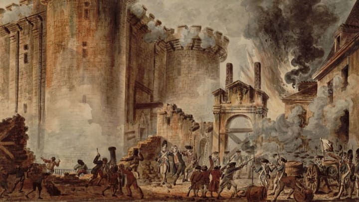 The Storming of the Bastille, by Jean-Pierre Houël.