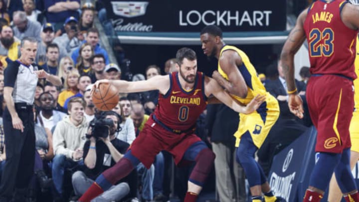 INDIANAPOLIS, IN – APRIL 22: Kevin Love