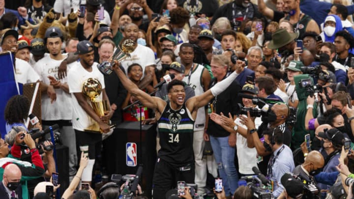 Milwaukee Bucks Giannis Antetokounmpo (Jeff Hanisch-USA TODAY Sports