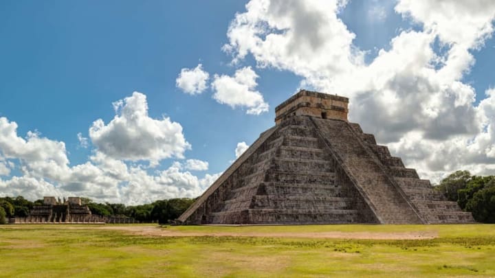 Chichen Itza's Pyramid of Kukulcan in Yucatán, Mexico. Chichen Itza's Pyramid of Kukulcan in Yucatán, Mexico.