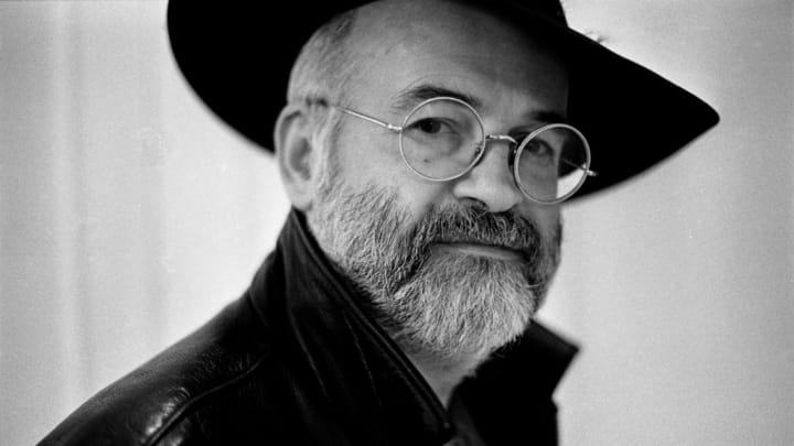 Terry Pratchett in 1996.