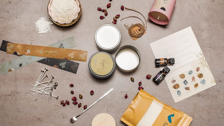 This soy-wax candle making kit will thrill your friend for whom lightbulbs present too much technology. This soy-wax candle making kit will thrill your friend for whom lightbulbs present too much technology.