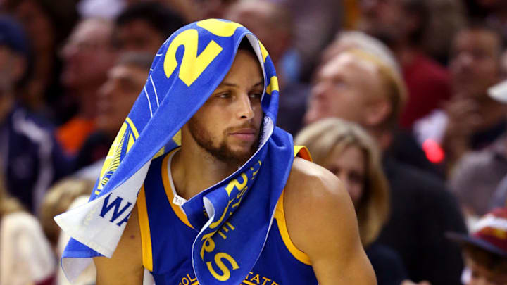 CLEVELAND, OH - JUNE 07: Stephen Curry