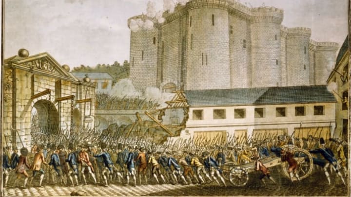 The Storming of the Bastille was less about freeing prisoners and more about supplies.