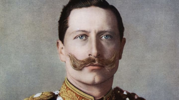 Wilhelm II, Emperor of Germany and King of Prussia.