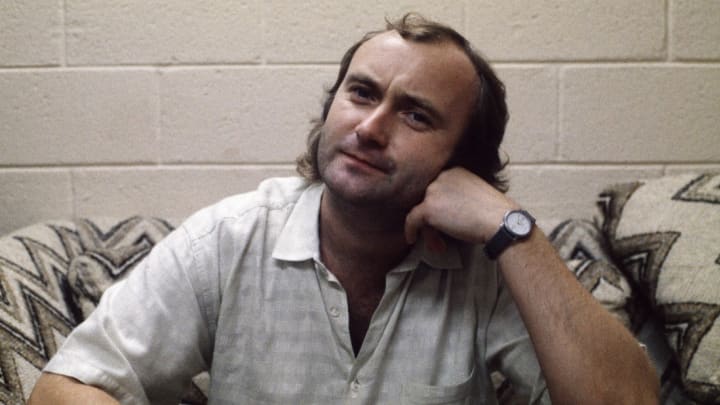 Phil Collins in Chicago, circa 1986.