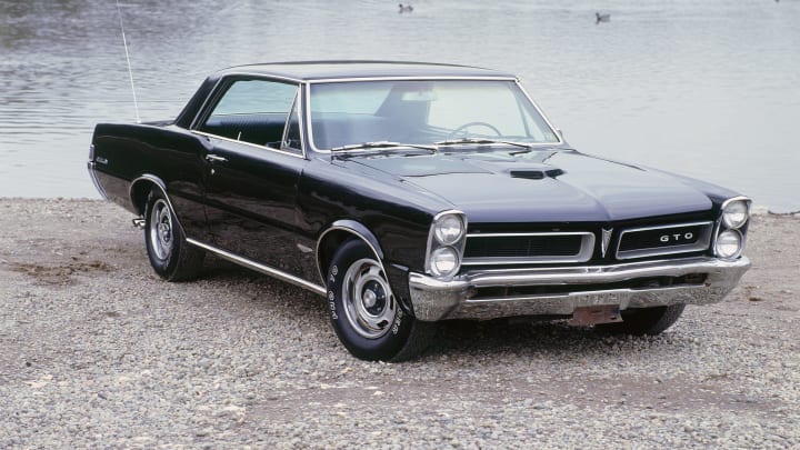 1965 Pontiac GTO. Creator: Unknown. (Photo by National Motor Museum/Heritage Images via Getty Images)