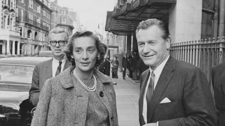 Vice President Nelson Rockefeller and his wife, Happy Rockefeller, circa 1963.