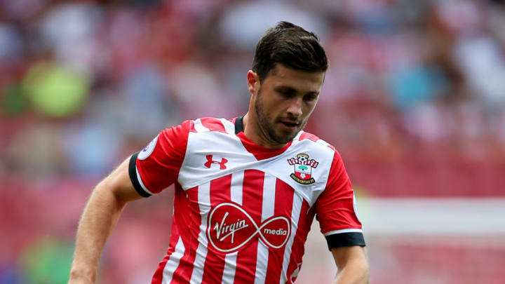 SOUTHAMPTON, ENGLAND – AUGUST 07: Shane Long of Southampton in action during the pre-season friendly between Southampton and Athletic Club Bilbao at St Mary’s Stadium on August 7, 2016 in Southampton, England. (Photo by Jordan Mansfield/Getty Images)