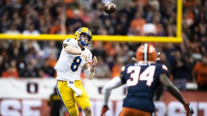 Kenny Pickett, Pitt football (Photo by Brett Carlsen/Getty Images)