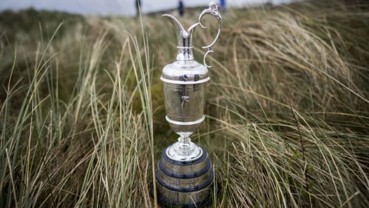 The Claret Jug during the media day at Royal Portrush Golf Club, Northern Ireland. (Photo by Liam McBurney/PA Images via Getty Images)