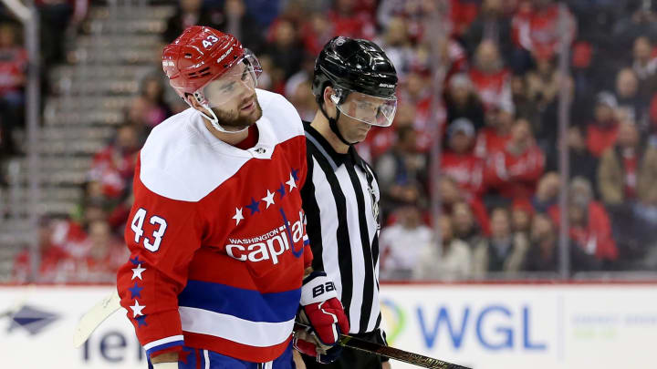 Tom Wilson, Washington Capitals (Photo by Will Newton/Getty Images)