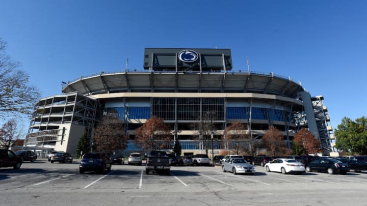 STATE COLLEGE, PA - NOVEMBER 07: A view of Beaver Stadium before the game between the Maryland Terrapins and the Penn State Nittany Lions on November 7, 2020 in State College, Pennsylvania. (Photo by G Fiume/Maryland Terrapins/Getty Images)