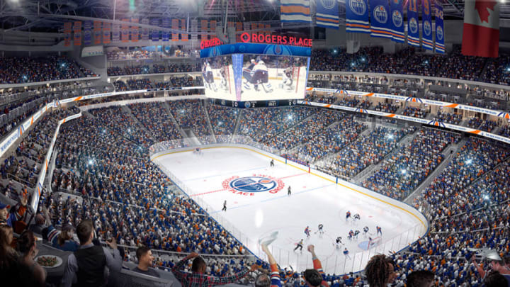Concept art courtesy of Oilers Entertainment Group's presentation of Rogers Place.