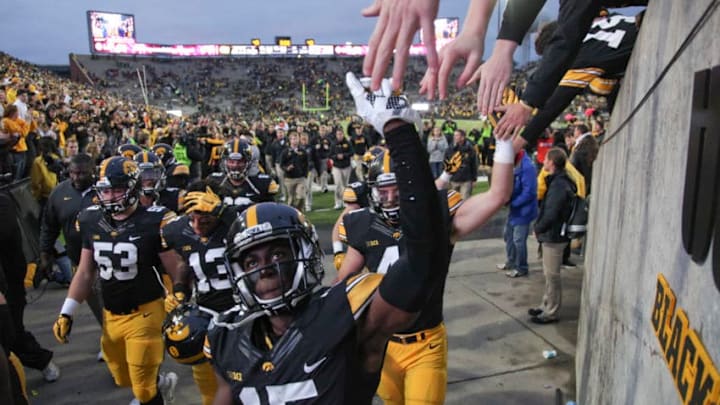 IOWA CITY, IA - OCTOBER 31: Defensive back Joshua Jackson