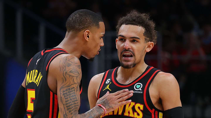 Atlanta Hawks duo (Photo by Kevin C. Cox/Getty Images)
