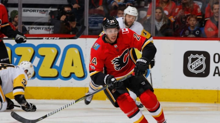 CALGARY, AB - NOVEMBER 2: Travis Hamonic