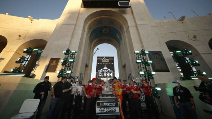 Joey Logano, Team Penske, Busch Light Clash, NASCAR (Photo by Chris Graythen/Getty Images)