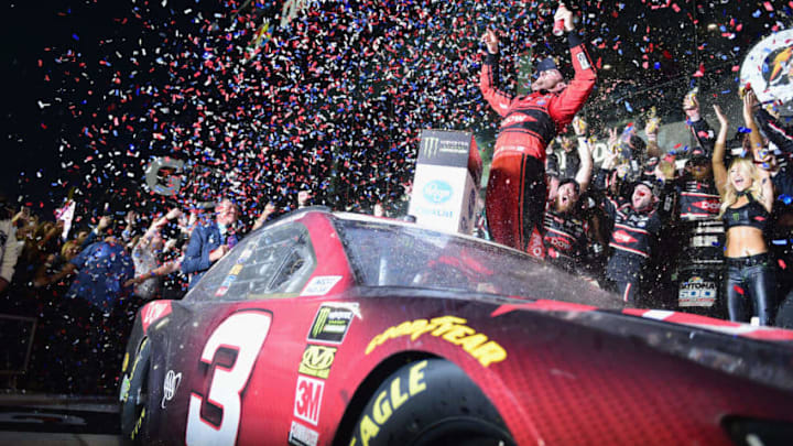 DAYTONA BEACH, FL - FEBRUARY 18: Austin Dillon, driver of the #3 DOW Chevrolet (Photo by Jared C. Tilton/Getty Images)