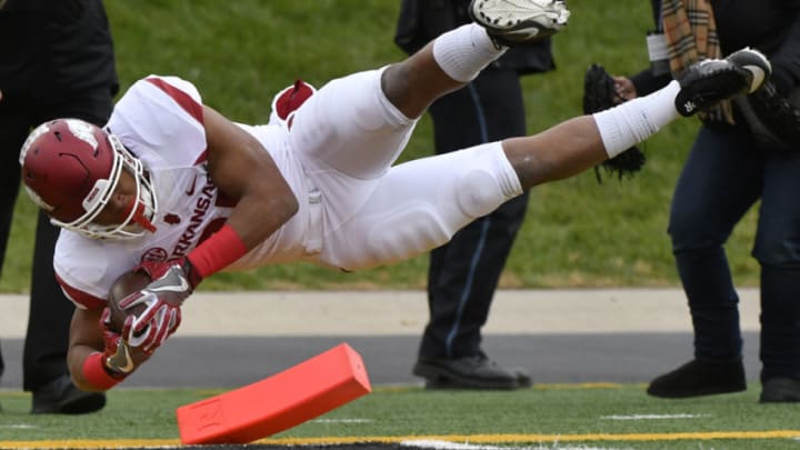 COLUMBIA, MO - NOVEMBER 25: Running back Devwah Whaley