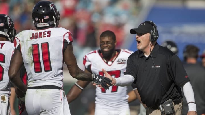 Dec 20, 2015; Jacksonville, FL, USA; Atlanta Falcons wide receiver Julio Jones (11) Mandatory Credit: Logan Bowles-USA TODAY Sports