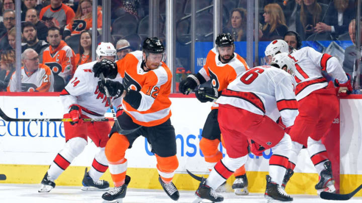 Michael Raffl, Philadelphia Flyers (Photo by Drew Hallowell/Getty Images)