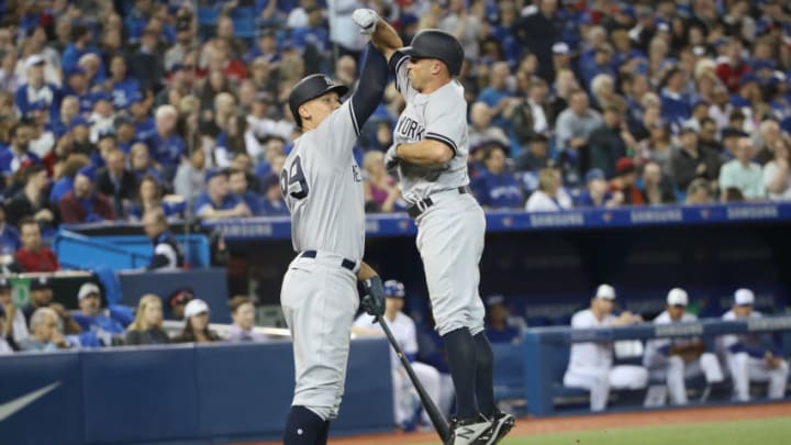 TORONTO, ON - MARCH 29: Brett Gardner TORONTO, ON - MARCH 29: Brett Gardner