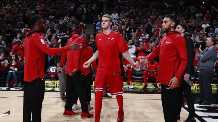 CHICAGO, IL - OCTOBER 28: Lauri Markkanen