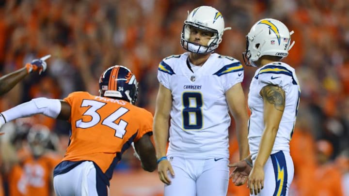 DENVER, CO - SEPTEMBER 11: Drew Kaser (Photo by Dustin Bradford/Getty Images)