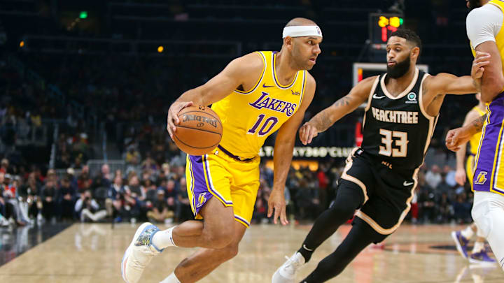 Los Angeles Lakers Jared Dudley Brett Davis-USA TODAY Sports