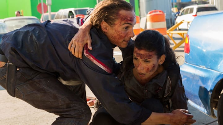 Nick Clark and Luciana - Fear The Walking Dead, AMC