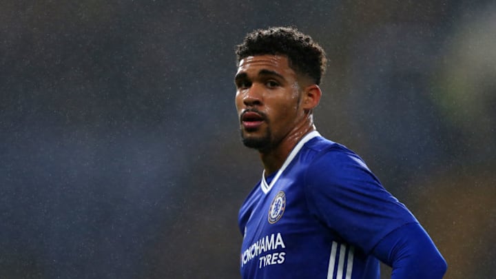 LONDON, ENGLAND - JANUARY 08: Ruben Loftus-Cheek of Chelsea during the Emirates FA Cup Third Round between Chelsea and Peterborough United at Stamford Bridge on January 8, 2017 in London, England. (Photo by Catherine Ivill - AMA/Getty Images)