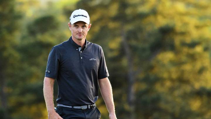 AUGUSTA, GA - APRIL 09: Justin Rose of England reacts to his missed putt during the first playoff hole during the final round of the 2017 Masters Tournament at Augusta National Golf Club on April 9, 2017 in Augusta, Georgia. (Photo by Harry How/Getty Images)