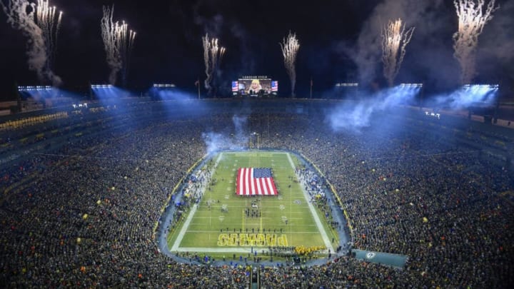 GREEN BAY, WISCONSIN - JANUARY 12: A general view is seen before the Green Bay Packers take on the Seattle Seahawks in the NFC Divisional Playoff game at Lambeau Field on January 12, 2020 in Green Bay, Wisconsin. (Photo by Quinn Harris/Getty Images)