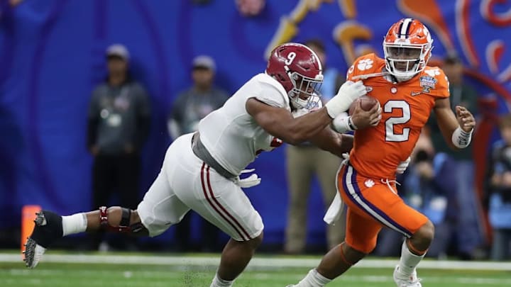 NEW ORLEANS, LA - JANUARY 01: Kelly Bryant