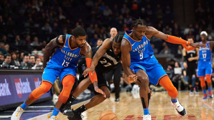 Paul George, Jerami Grant, OKC Thunder (Photo by Hannah Foslien/Getty Images)