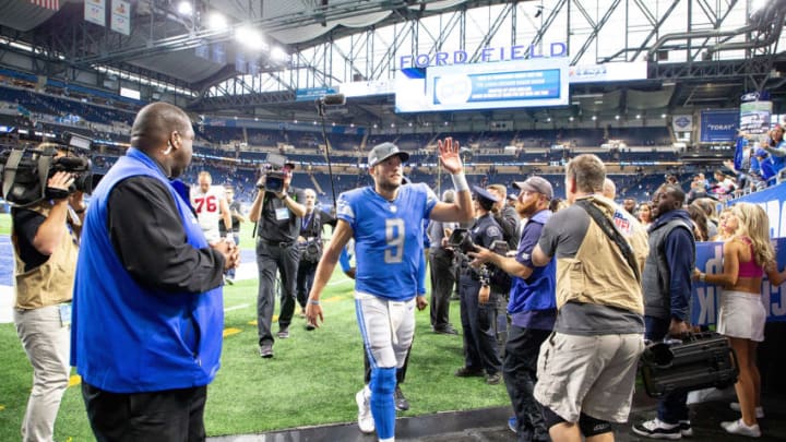 Matthew Stafford, Detroit Lions (Photo by Leon Halip/Getty Images)