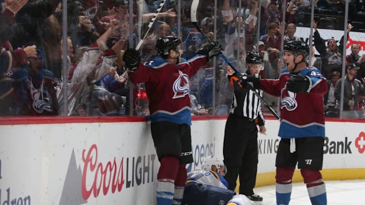 DENVER, CO - OCTOBER 19: Alexander Kerfoot