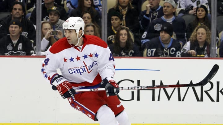 Roman Hamrlik, Washington Capitals (Photo by Justin K. Aller/Getty Images)