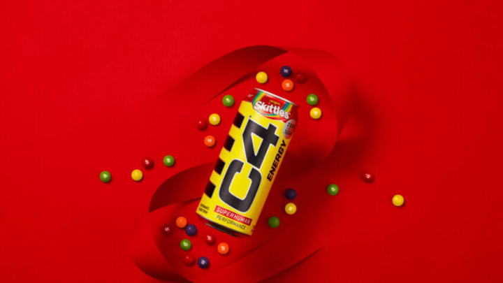 C4 Energy Skittles flavor, photo provided C4