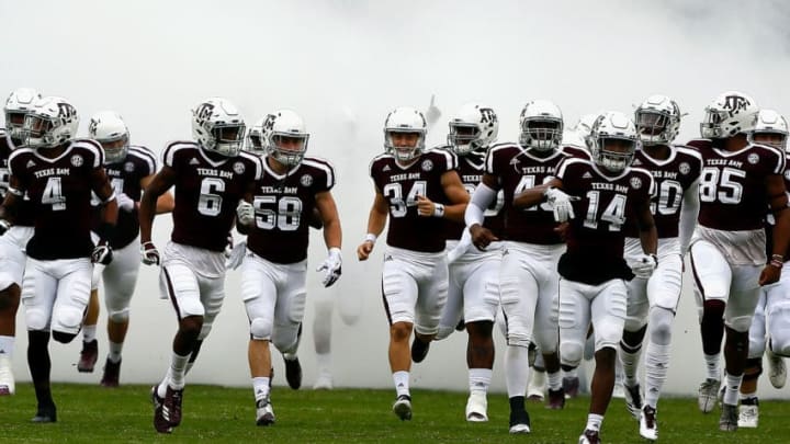 COLLEGE STATION, TX - NOVEMBER 04: Texas A
