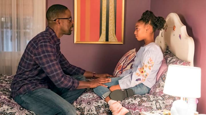 THIS IS US -- Episode 214 -- Pictured: (l-r) Sterling K. Brown as Randall, Eris Baker as Tess -- (Photo by: Ron Batzdorff/NBC)