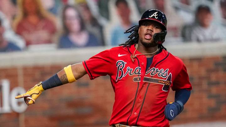Ronald Acuna Jr., Atlanta Braves. (Mandatory Credit: Dale Zanine-USA TODAY Sports)