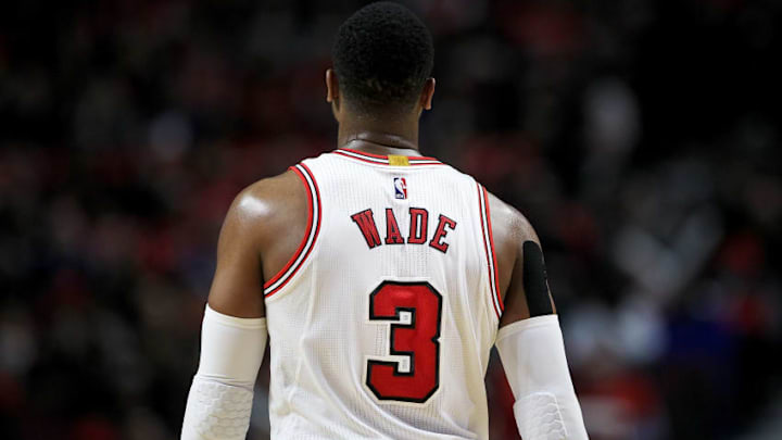 CHICAGO, IL - APRIL 12: Dwyane Wade