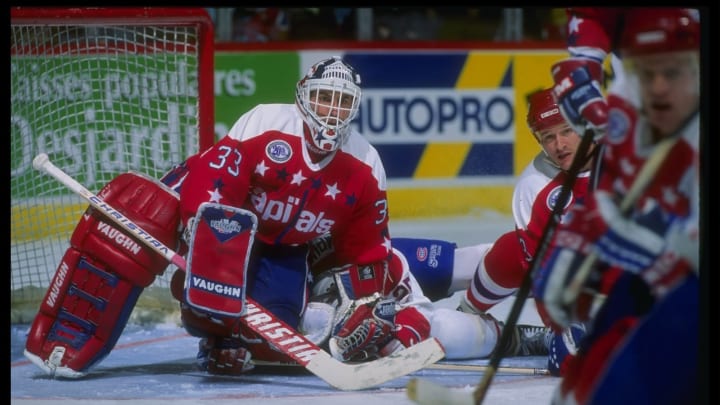 Don Beaupre, Washington Capitals Mandatory Credit: Robert Laberge /Allsport