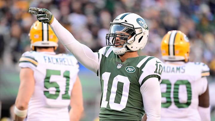 Jermaine  Kearse #10 of the New York Jets (Photo by Steven Ryan/Getty Images)