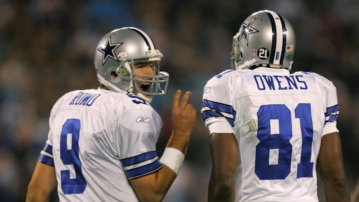 Tony Romo and Terrell Owens