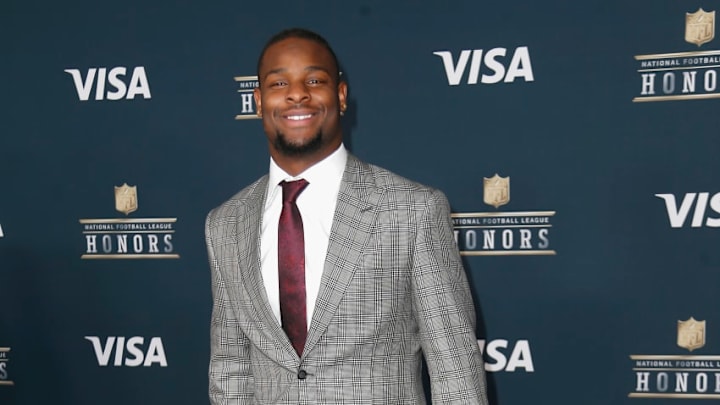 HOUSTON, TX - FEBRUARY 04: NFL player Le'Veon Bell attends 6th Annual NFL Honors at Wortham Theater Center on February 4, 2017 in Houston, Texas. (Photo by Bob Levey/Getty Images)