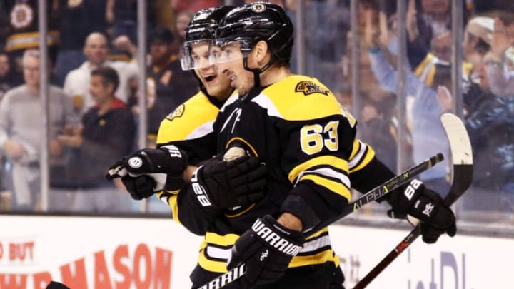 BOSTON, MA - OCTOBER 28: Brad Marchand